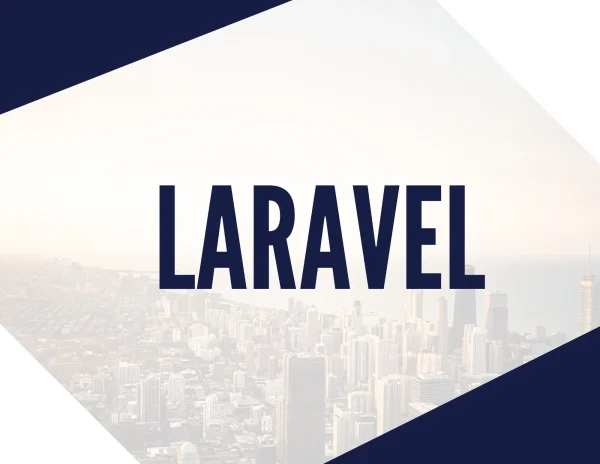 Develop web application and web services with laravel